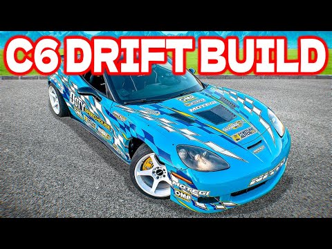 DIY Livery on my Corvette Drift Build