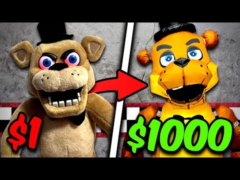 $1 VS $1000 FNAF Animatronic