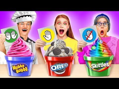 NO HAND VS ONE HAND VS TWO HANDS || Funny Ways To Eat And Cook by 123 GO FOOD