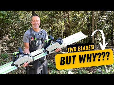 Two blades on one saw - The new TSV 60 KEB from Festool!