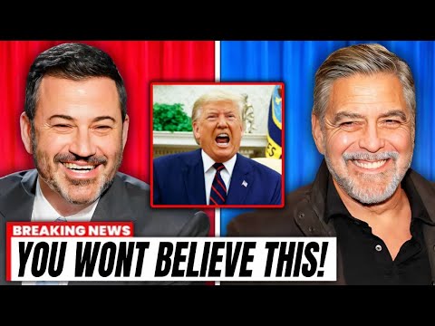 Jimmy Kimmel & George Clooney TAKEDOWN Leaves Trump SPEECHLESS