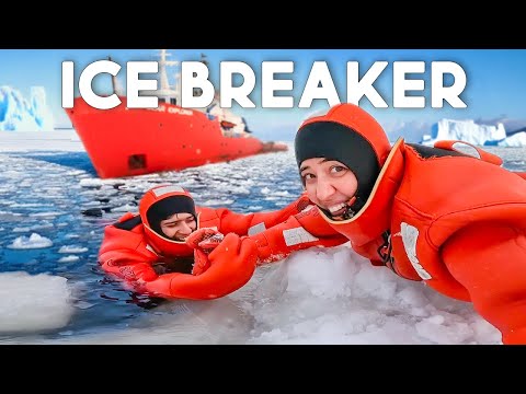 This is an ice breaker and you can jump into -20°C water!