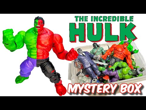 INCREDIBLE HULK Mystery Box!!!  All the best Hulk Action Figures!