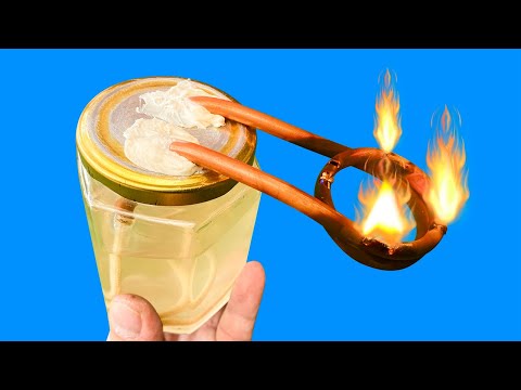 Free Energy To Heat Your Home! How to make a mini heating stove! Great idea