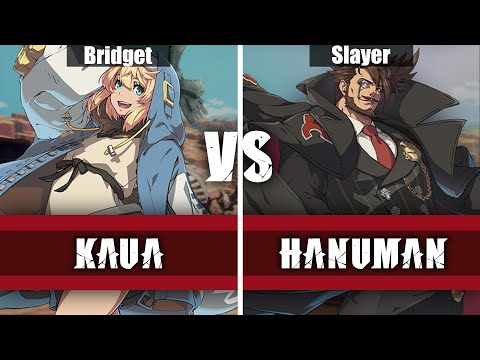 Kaua (Bridget) Vs Hanuman (Slayer) | GUILTY GEAR -STRIVE- High Level Replay