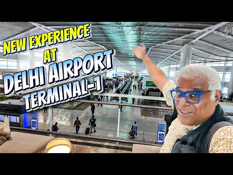 New Experience at Indira Gandhi International Airport Delhi, Terminal-1 😍