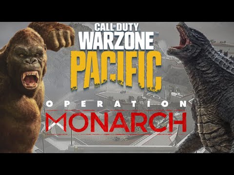 ITS ABOUT TO GO DOWN!!! - GODZILLA VS KONG - Call of Duty Warzone - Operation Monarch - Pacific