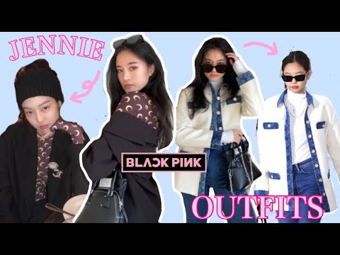 COPYING BLACKPINK JENNIE’s OUTFITS  | how to dress like jennie