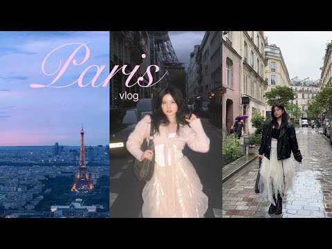 PARIS vlog ❀。• *₊° | eiffel tower, louvre, cute cafe, best food spots, le marais, shopping at polene