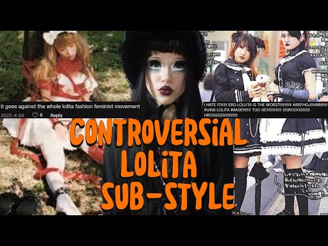 The most controversial Lolita fashion sub style