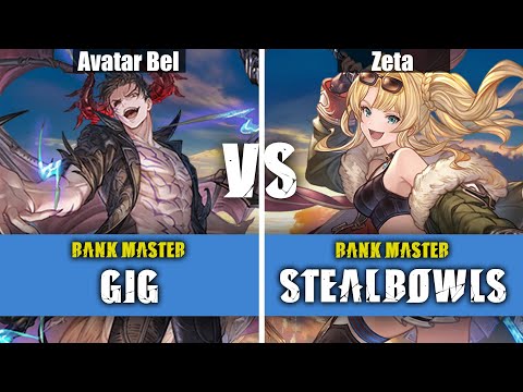 Gig (Avatar Belial) Vs StealBowls (Zeta) | Granblue Fantasy Versus: Rising High Level Replay