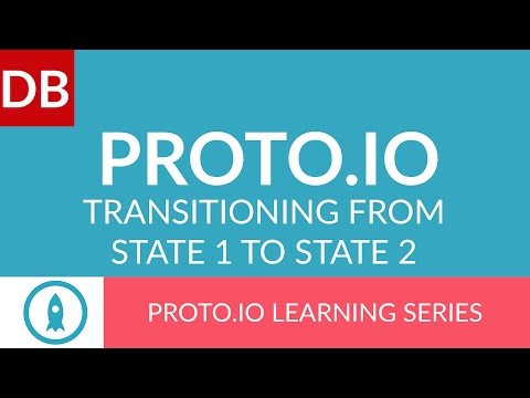 State 1 to 2: Automatic Transition | Proto.io Prototyping Tool