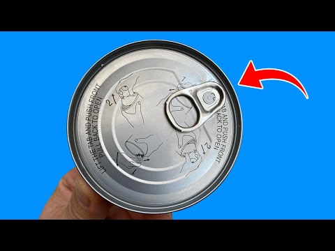 Many people do not know this secret of tuna cans! Great Tools