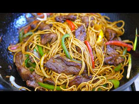 BETTER THAN TAKEOUT - Cantonese Beef Chow Mein