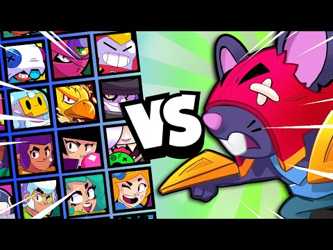 Moe 1v1 vs EVERY Brawler | Small but Mighty!