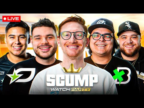 🔴LIVE - SCUMP WATCH PARTY!! CDL OPENING WEEK!! - OpTic TEXAS VS BOSTON BREACH