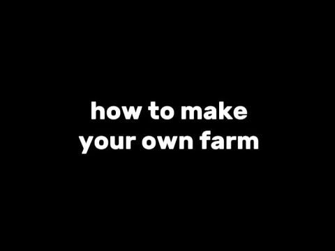 how to make any farm by your own self! learn about making farm by yourself! 🥰🫥