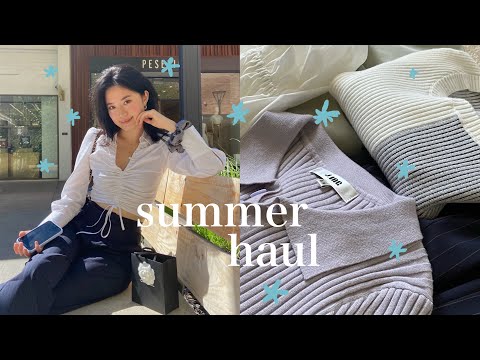 a hot girl summer CLOTHING HAUL👗🌞🍉 *all under $100* ft J.ING