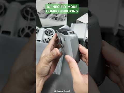 DJI NEO FLY MORE COMBO UNBOXING #dji #djineo #djifpv #djifly