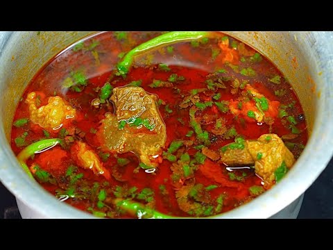 अम्मी के हाथ का गोश्त का पतला सालन Gosht ka Patla Salan | Traditional Mutton Curry | Village Style