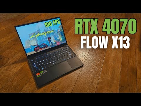 Asus ROG Flow X13 (2023) GAMING BENCHMARKS [RTX 4070 + Ryzen 9 7940HS]