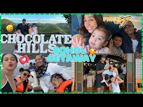 BOHOL GETAWAY (FIRST FLIGHT NG KIDS 🖤) | ZEINAB HARAKE