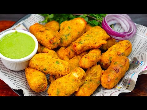 रोजेदार बच्चो के लिए क्रिस्पी पनीर पकोड़ा Paneer Pakoda Recipe | Ramzan Special | Iftar Street Food