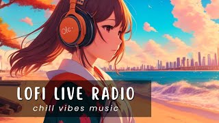 Lo-fi Live Radio Station 24/7 📚 Study - Work - Chill