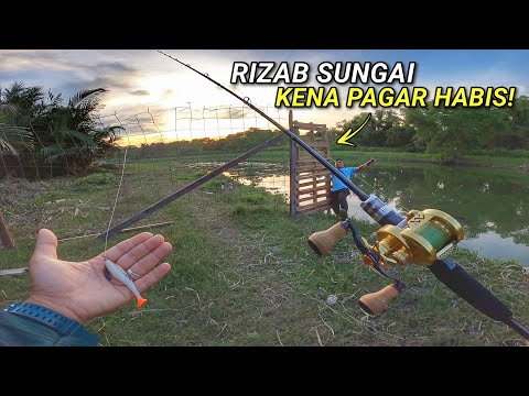 HARI DEMI HARI RIZAB SUNGAI DICEROBOH ORANG! | CHAIFishing