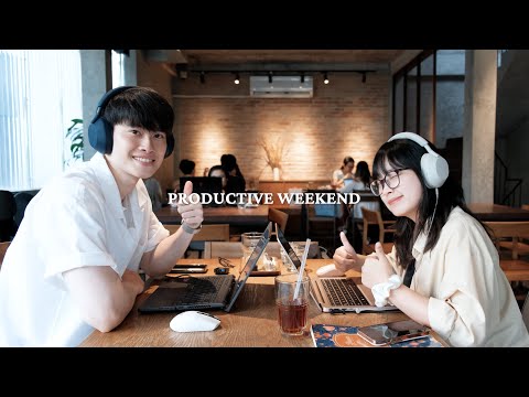 A PRODUCTIVE WEEKEND | Cuối Tuần Năng Suất Cùng Nàng | Cafe, Gym, Shopping...