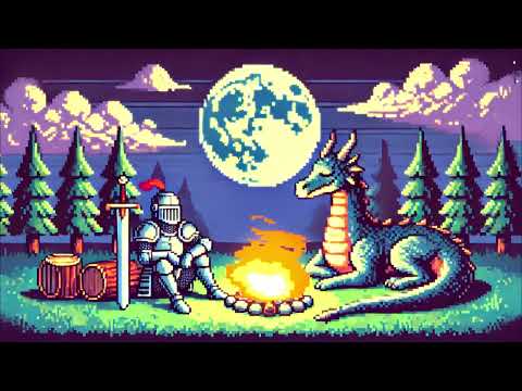 The Dragon Stays By Your Side While You Rest 🏰 Nostalgic Medieval Music