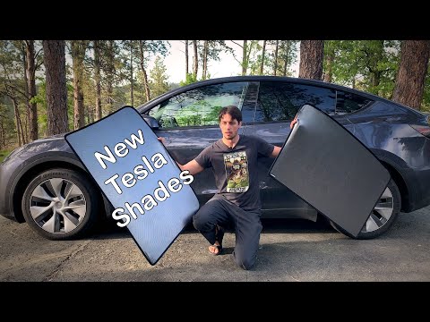 Tesla Model Y Roof Sunshades 2025