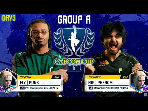 🔥Capcom Cup 11 - Group Stage - Day 3- PUNK (cammy) vs. PHENOM (cammy)