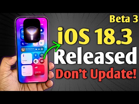 iOS 18.3 Beta 3 Released - What's New?