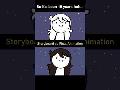 Storyboard vs Animation: 10 Years of Jaiden (shot 2)