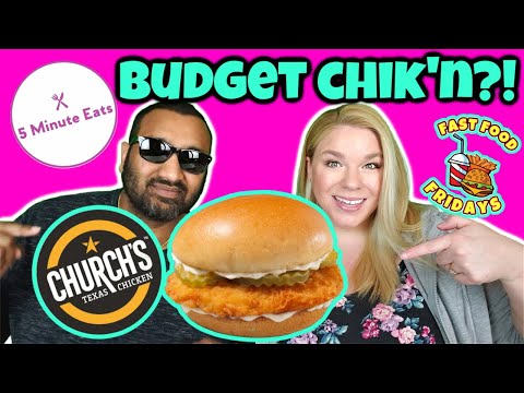 Church's Texas Chicken Classic Spicy Chicken Sandwich Review