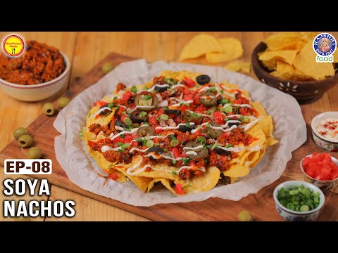 Protein Packed Soya Nachos Recipe | How To Make Nachos At Home | Ep-08 Nutrilicious Meals | Ruchi