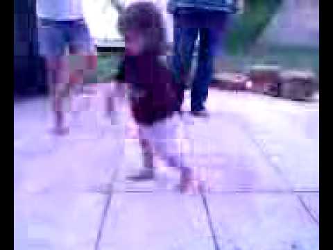 Ruthie Dancing to Dad's Banjo