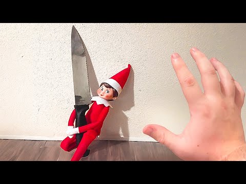 why is my elf on shelf doing THIS..