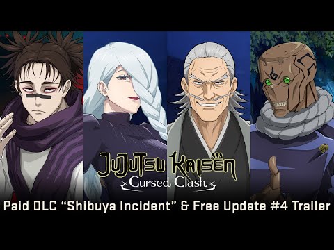 JUJUTSU KAISEN CURSED CLASH - Paid DLC "Shibuya Incident" & FREE Update #4