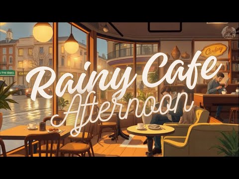 lofi music AI | ☕️🌧️Rainy Cafe Afternoon🍃✨