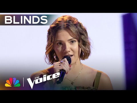 Simone Marijic's Sweet Voice Shines on Olivia Rodrigo's "favorite crime" | Voice Blind Auditions