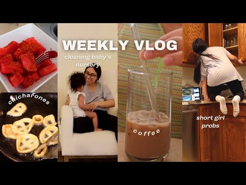 WEEKLY VLOG | gym, cleaning nursery, cooking chicharones