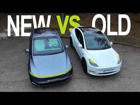 Tesla Model Y Juniper 2025 - OLD vs NEW: Surprising result!