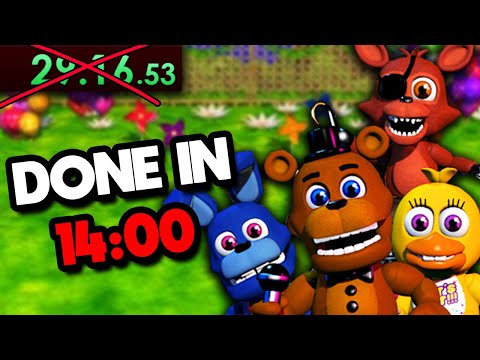 FNAF World speedruns are pretty broken