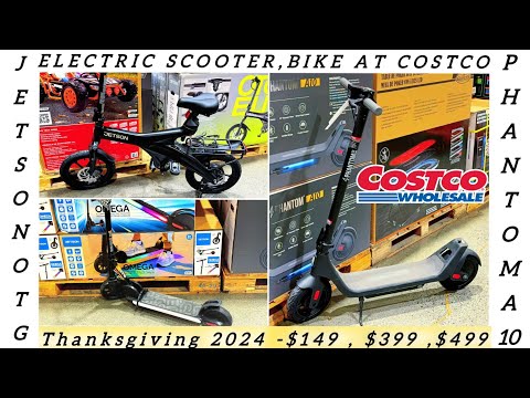 Budget Electric Scooter , Bike at Costco | Phantom A10 | Jetson Omega | Detailed Review