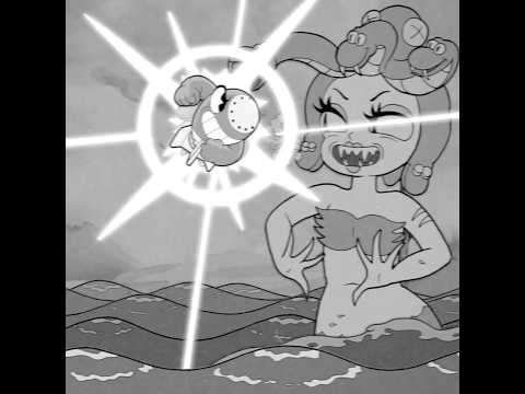 Mugman used a GLITCH to become INVINCIBLE and KILL Cala Maria with a NUKE | #cuphead #shorts