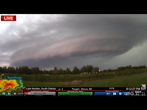 Colorado Tornadic Supercell - Live Stream Archive