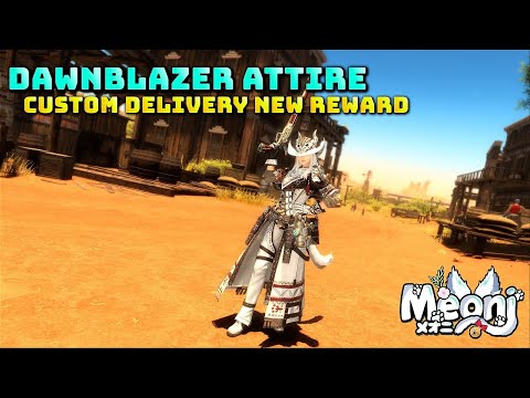 FFXIV: Dawnblazer Attire - Custom Delivery Reward Glam Showcase