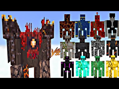 All Golems vs Basalt Guardian - Ultimate Battle!